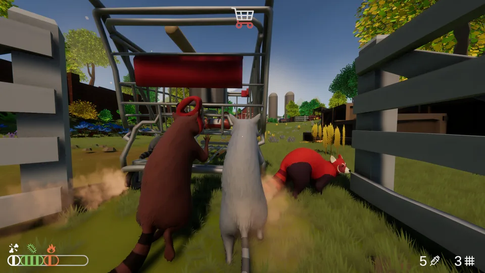 One Wagon. A Raccoon Crew. Zero Good Decisions.